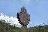 Памятный знак в честь крепости Белгород установили на меловой горе