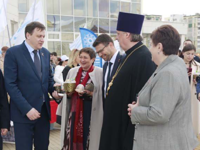 Член Общественной палаты Белгородской области Светлана Боруха приняла участие в праздновании Студенческой Пасхи
