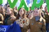 Белгородская делегация студотрядов приняла участие в главной первомайской демонстрации страны