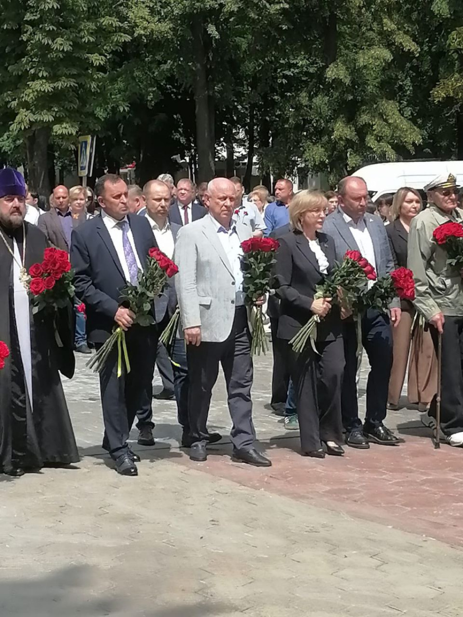Губкинцы в Ден памяти и скорби почтили память погибших