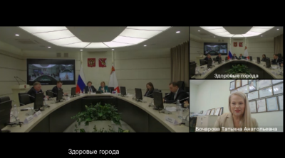 Всероссийском форуме « Здоровые города:единство власти, бизнеса, науки и общества в достижении национальных целей развития»